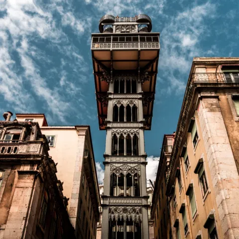 Santa Justa Lift - Lisbon.