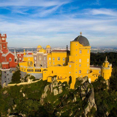 View over the Pena Palace.