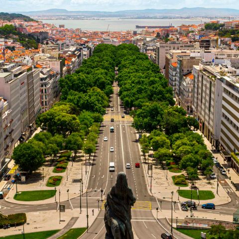 Marquês de Pombal Square - Lisbon.