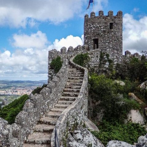 Moorish Castle in Sintra.